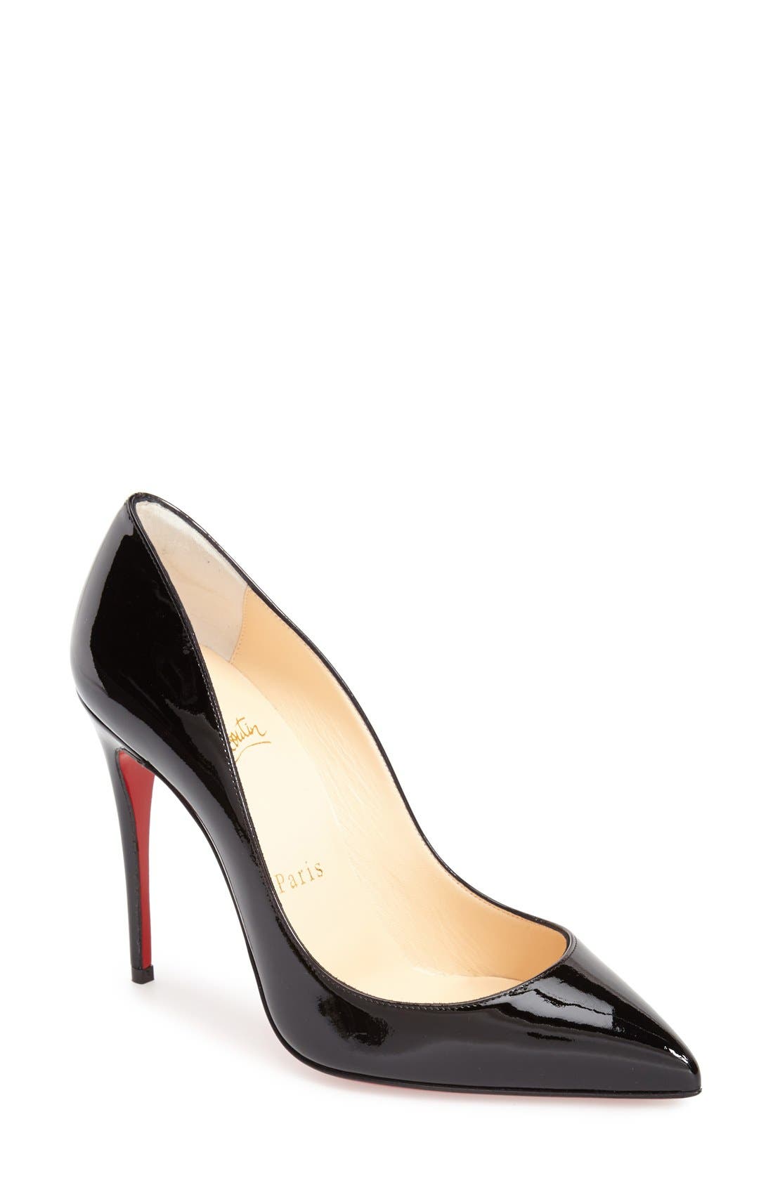 Christian Louboutin Pigalle Follies Pointed Toe Pump, Main, color, 