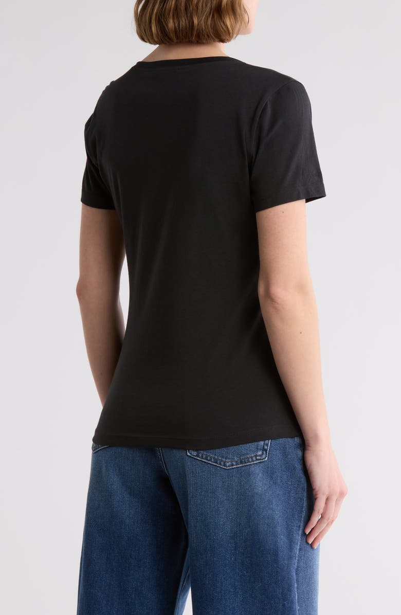 7 For All Mankind Easy V-Neck T-Shirt, Alternate, color, 