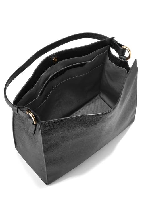 Cole Haan Carryall Leather Satchel In Black