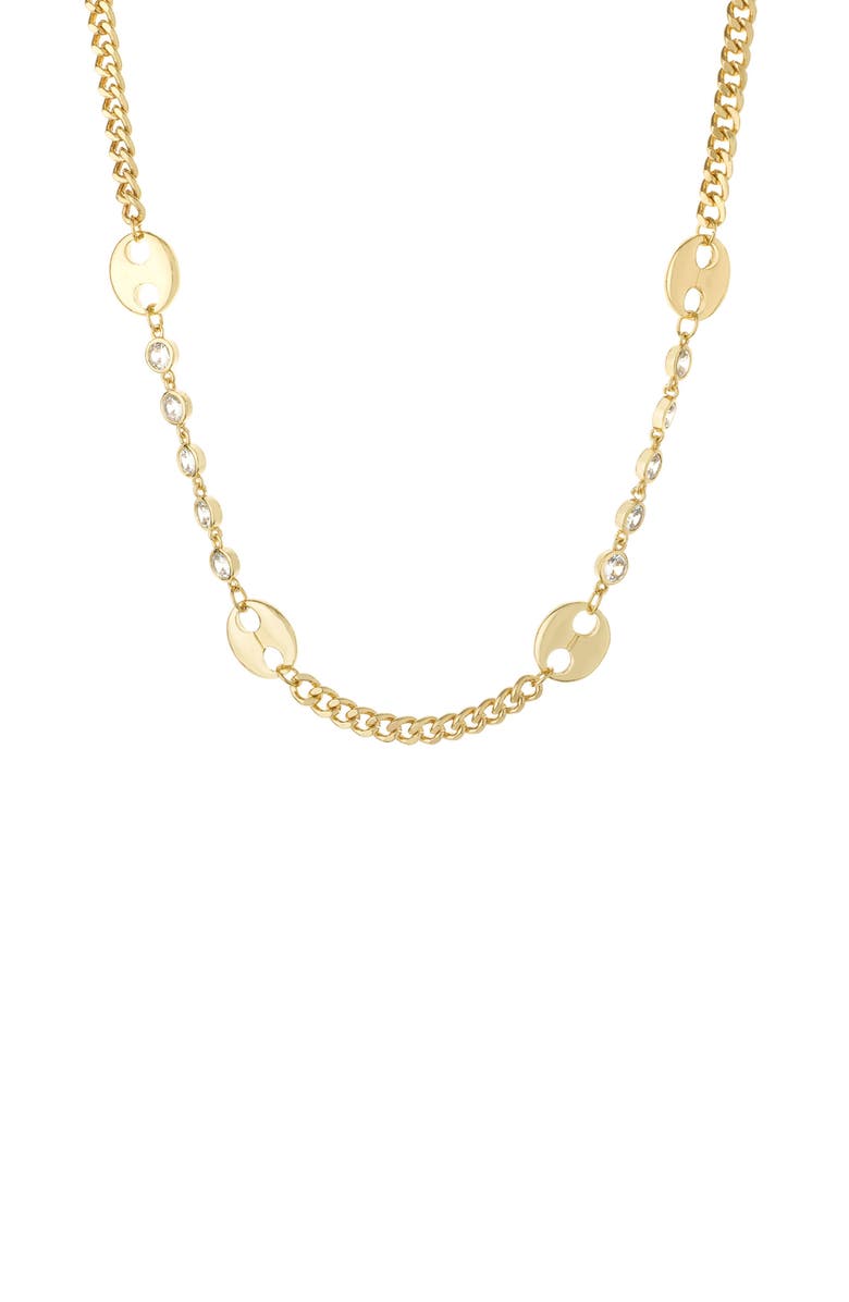 Ettika Chain Necklace, Alternate, color, Gold