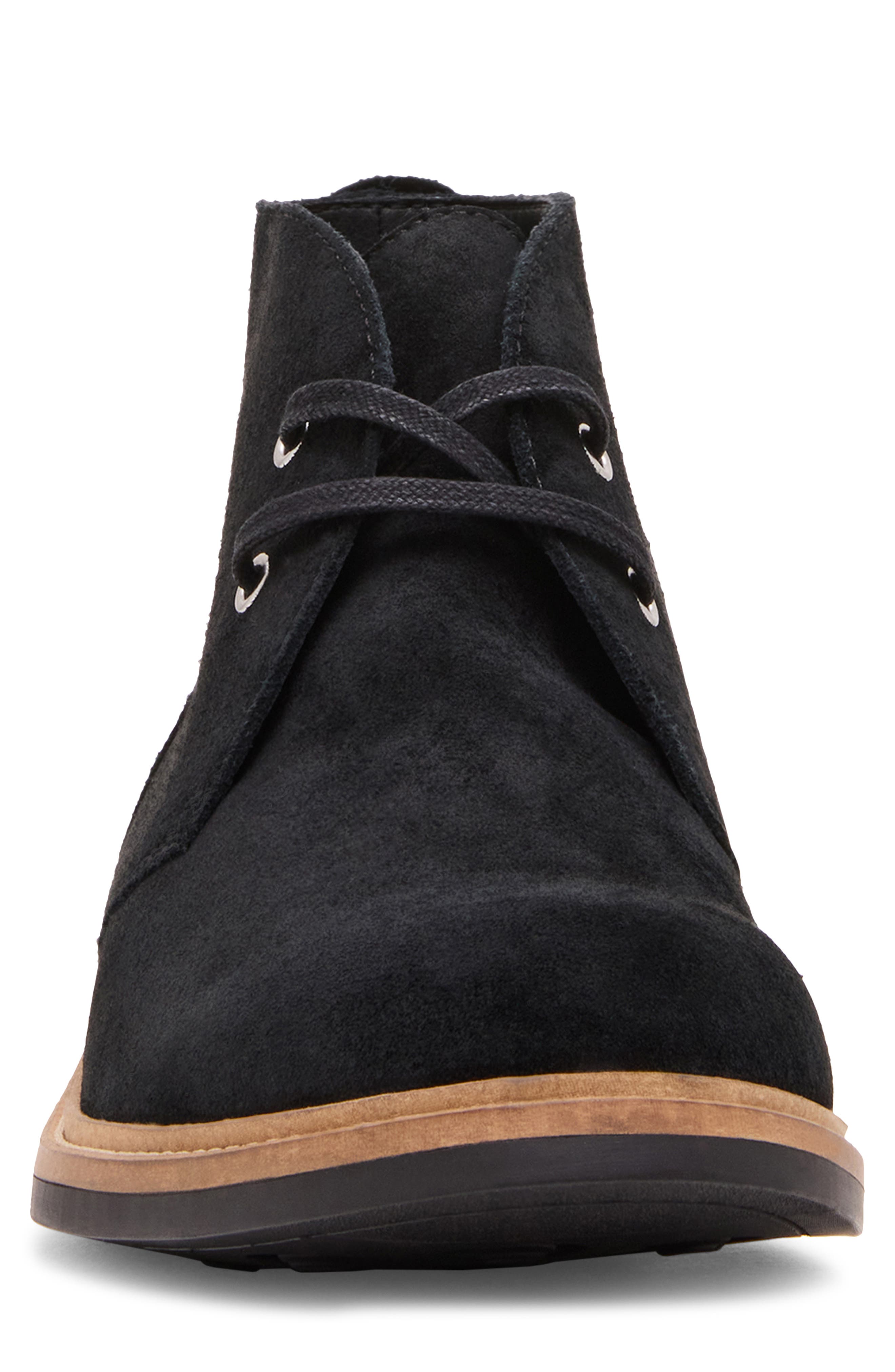 Charles Waterproof Chukka Boot, Alternate, color, BLACK SUEDE