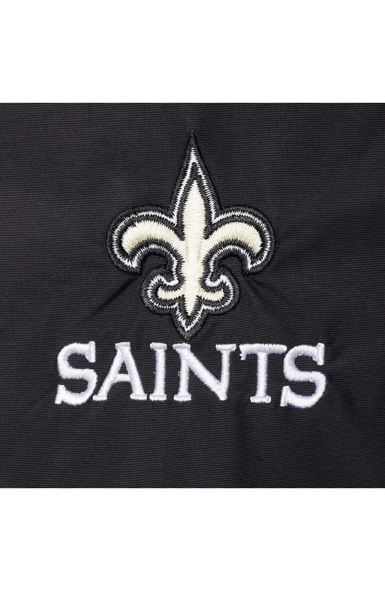 DUNBROOKE Men's Dunbrooke Black New Orleans Saints Triumph Fleece Full-Zip Jacket, Alternate, color, Black