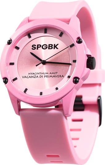 Hillendale Silicone Strap Watch, 44mm