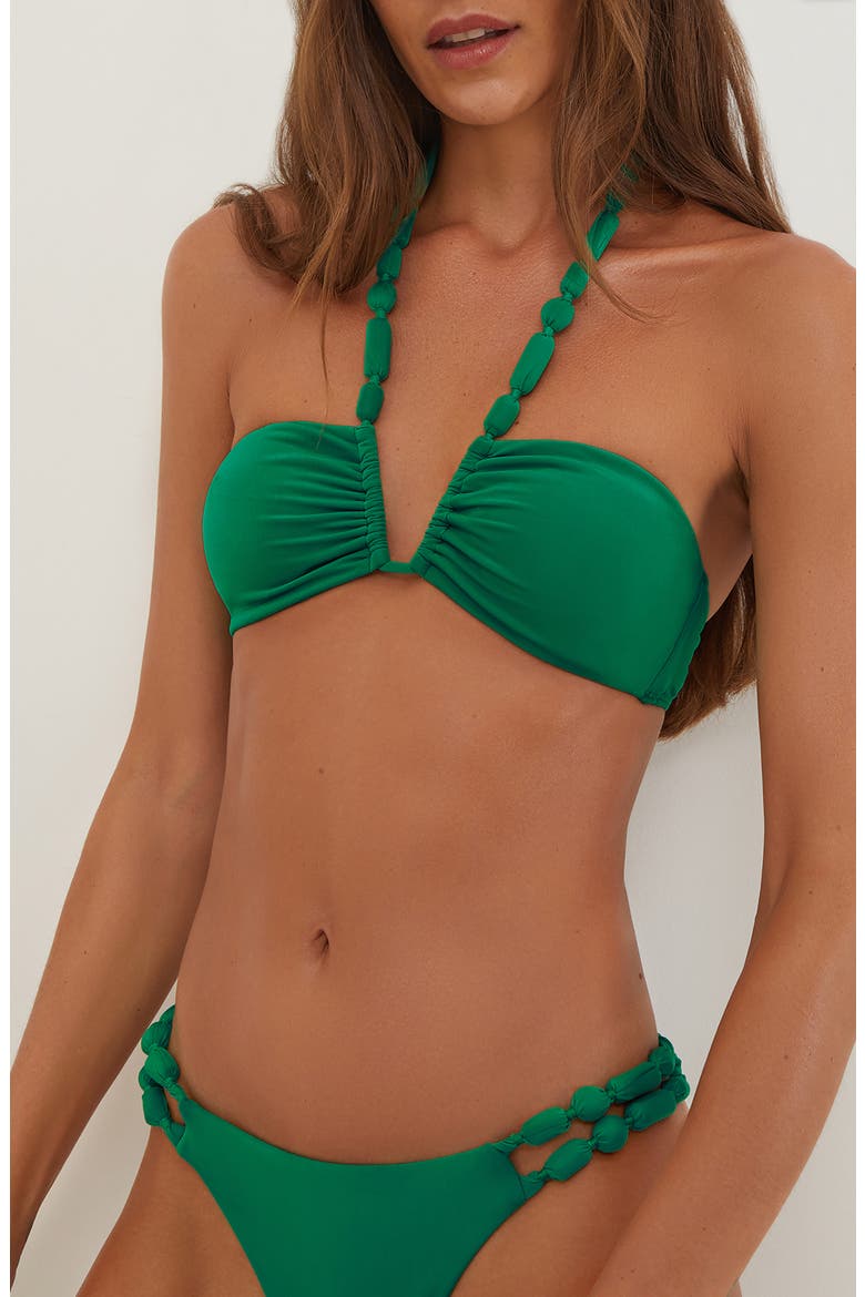 Atena Carol Bikini Top, Alternate, color, GREEN