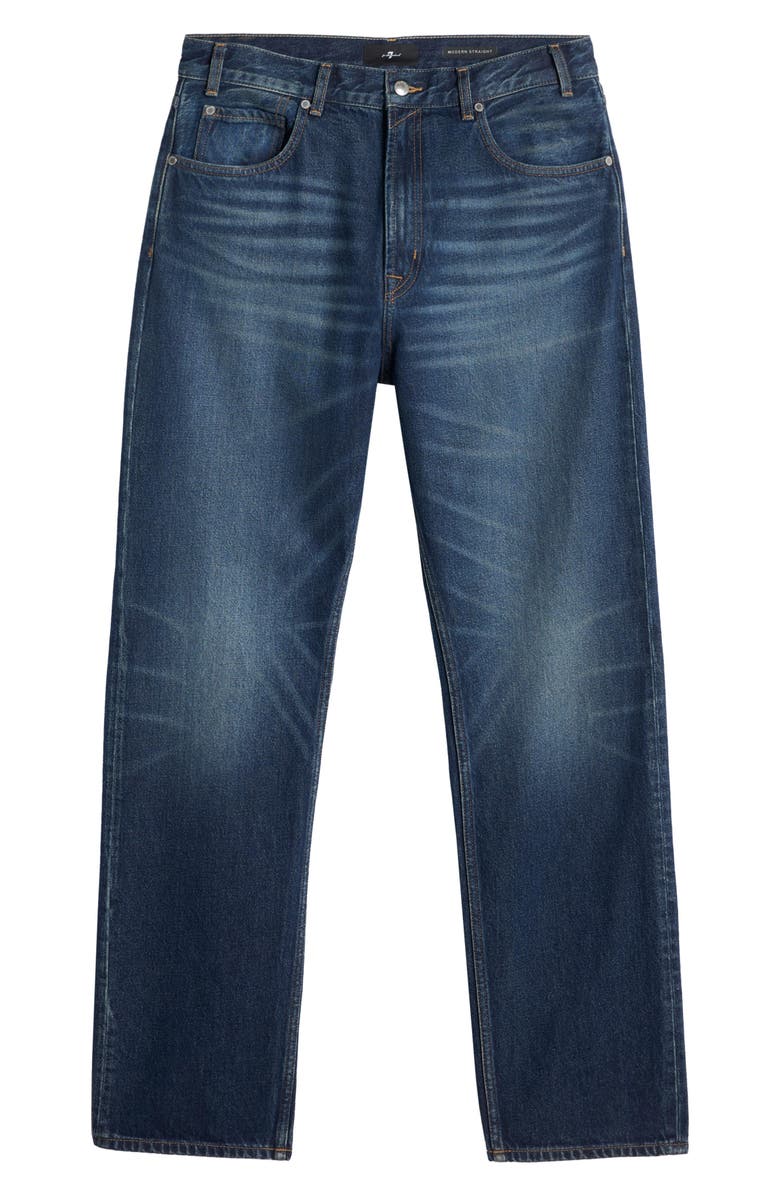 7 For All Mankind Modern Straight Leg Jeans, Alternate, color, 