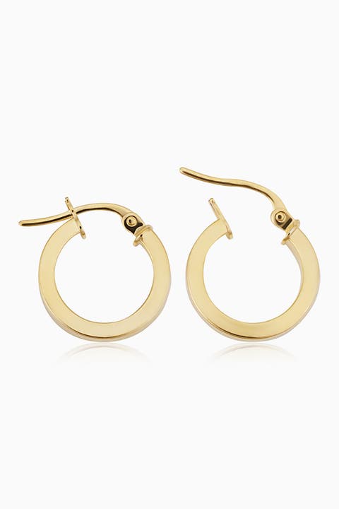 18K Yellow Gold Little Darlings Mini Hoops