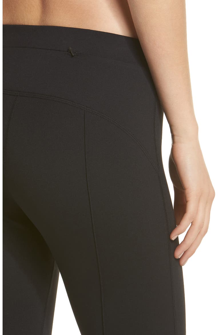 Uptown Flare Midi Pants, Alternate, color, BLACK
