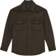 Reiss Liam Wool Blend Overshirt