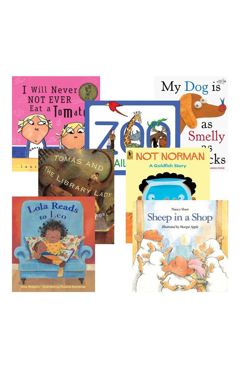 Kaplan Early Learning Company Teacher Favorites Books - Set of 7, Main, color, Multicolor