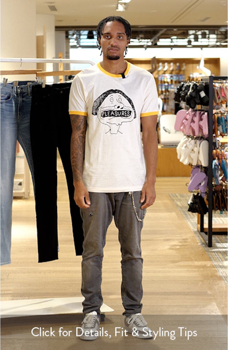 Mouthful Cotton Graphic Ringer T-Shirt, sales video thumbnail