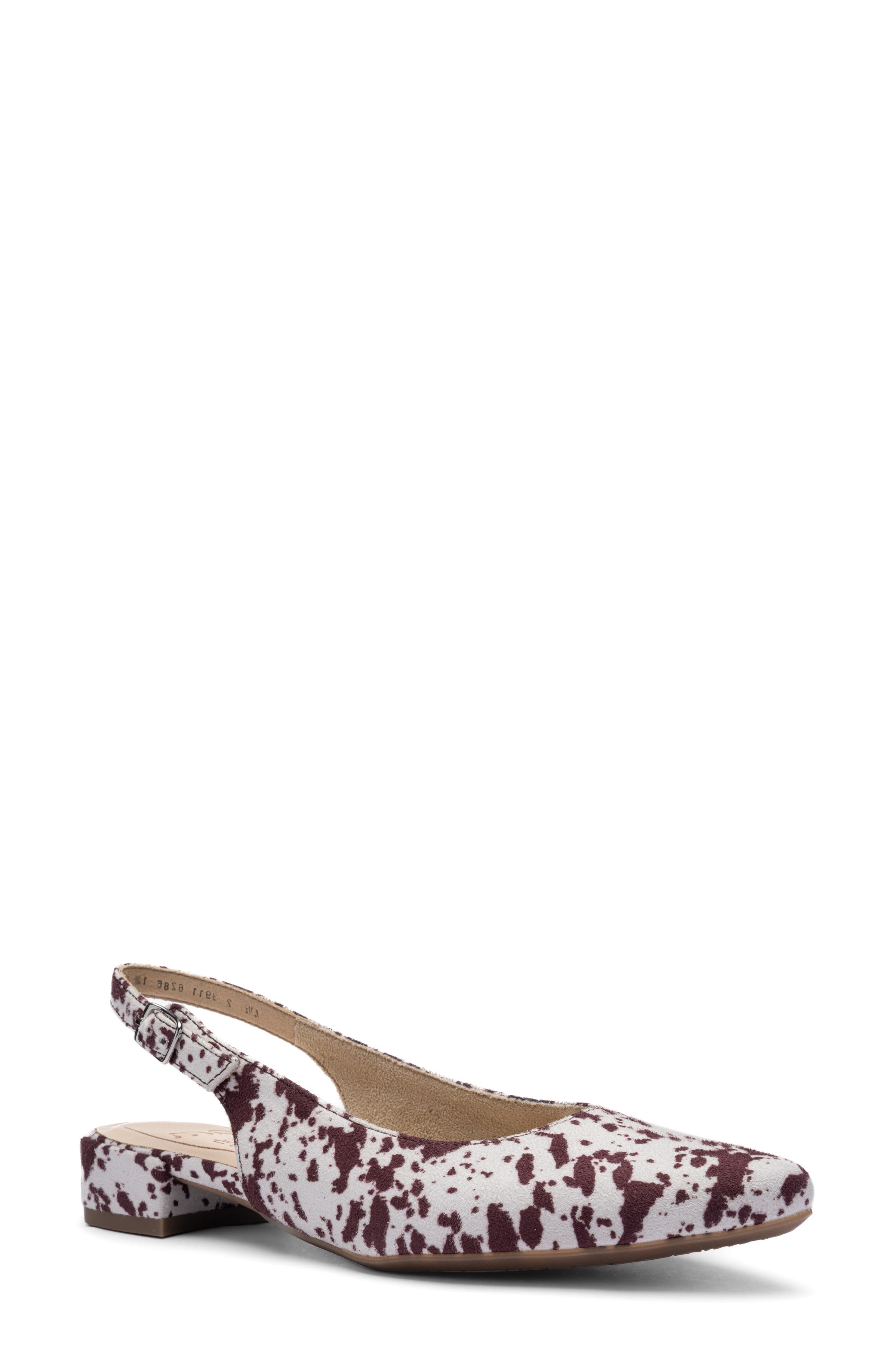 ara Pixie Slingback Pump, Main, color, Mocca
