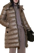 MANGO Water Repellent Hooded Quilted Coat