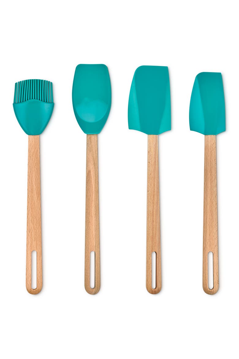 Signature 4-Piece Silicone Tool Set, Main, color, BLEU RIVIERA
