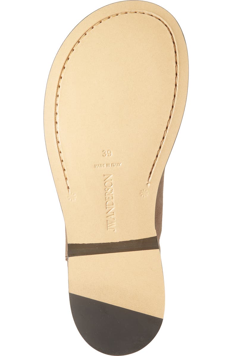 JW Anderson Loafer Chelsea Boot, Alternate, color, Chocolate Brown 660