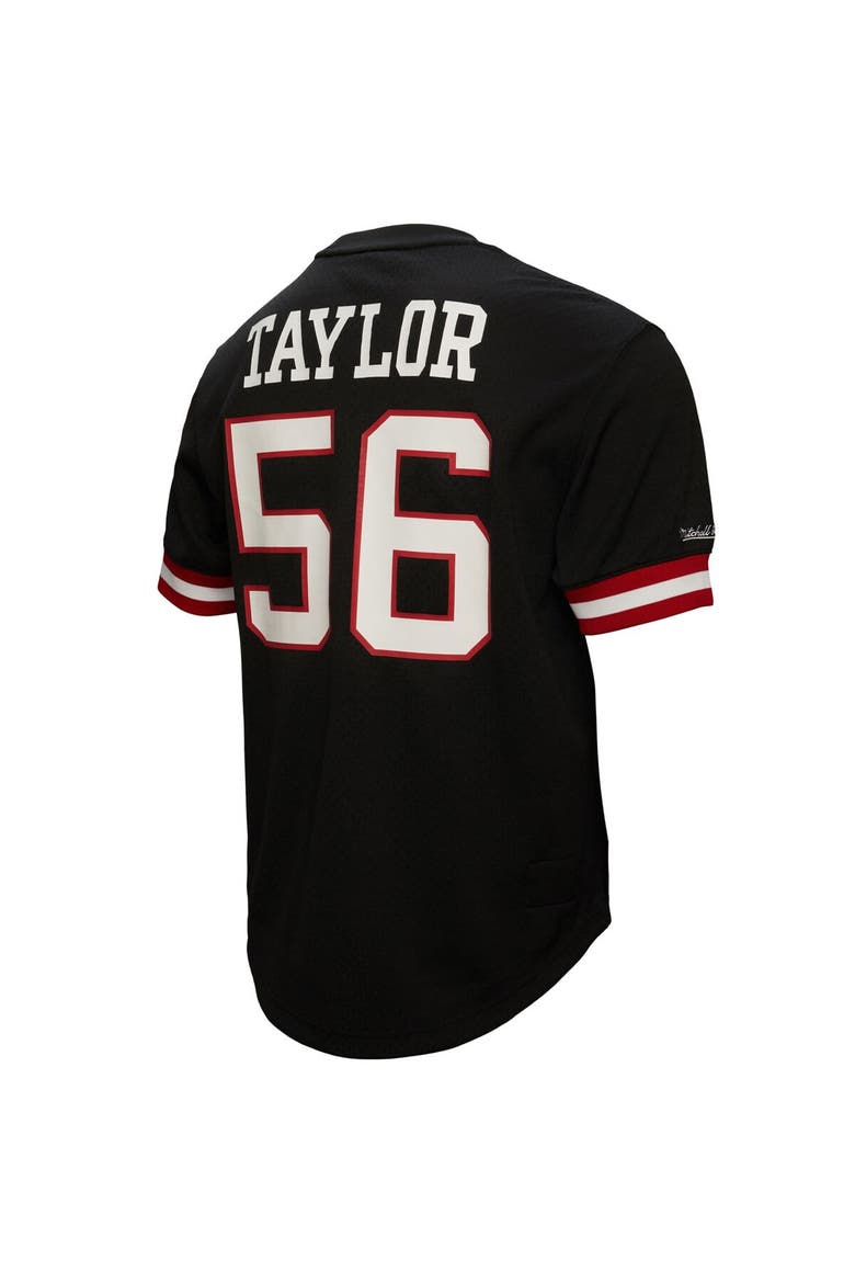 Men's Mitchell & Ness Lawrence Taylor Black New York Giants Big & Tall Mesh Player Name & Number Top, Alternate, color, Black