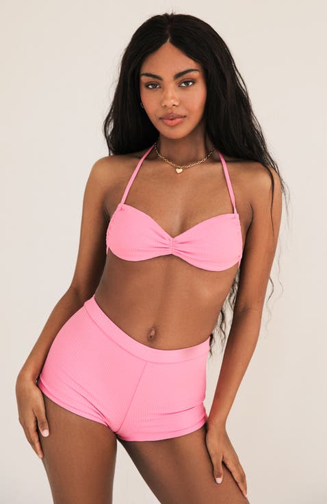 Farrah Elastic Waist Booty Short