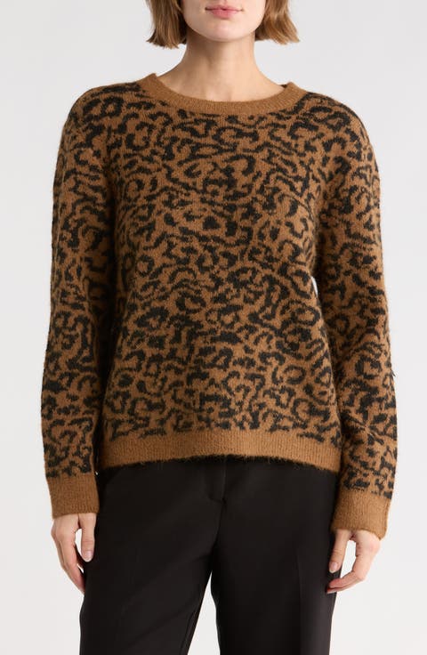 Leopard Print Sweater
