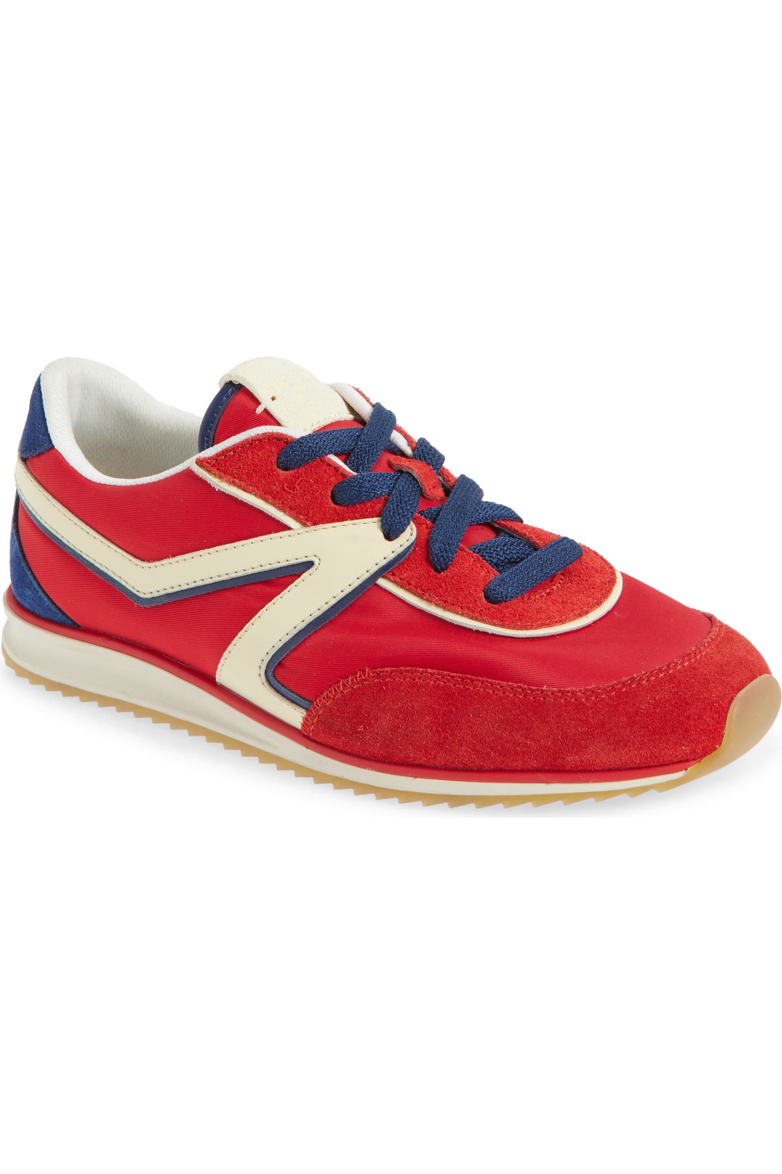 rag & bone retro runner in blue, yellow
