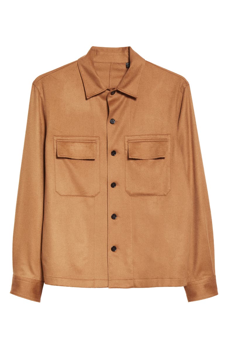 ZEGNA Cashmere Shirt Jacket, Alternate, color,