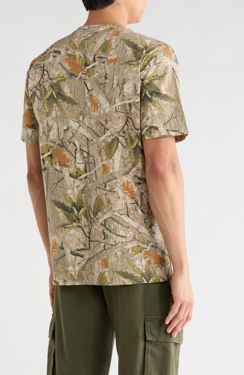 Goodie Two Sleeves Tree Camo T-Shirt, Alternate, color, Brown