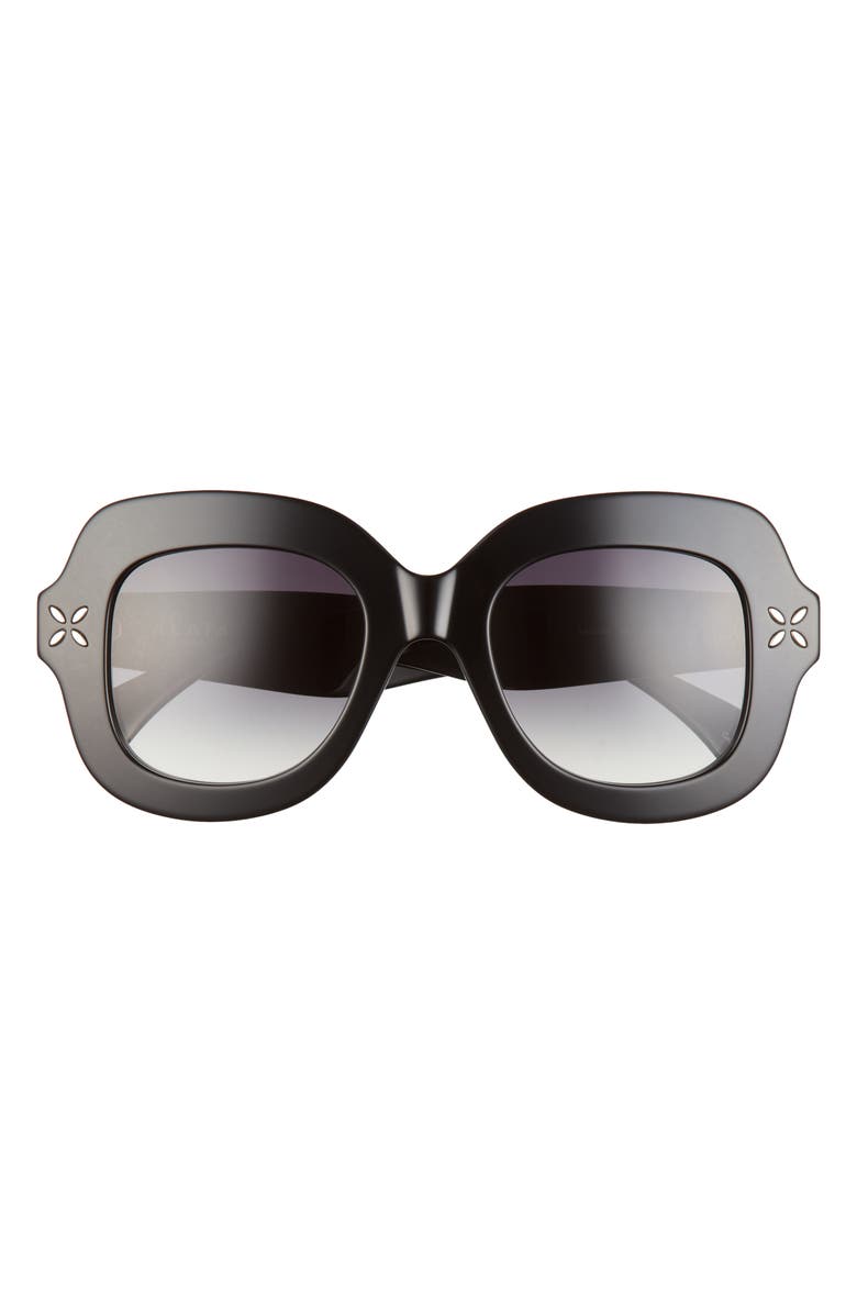 Alaïa 50mm Gradient Square Sunglasses, Main, color,