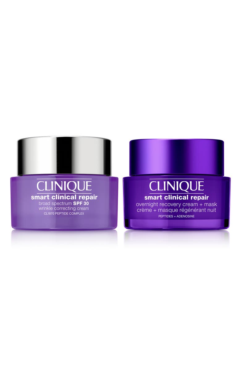 Clinique Smart Clinical Repair Day to Night Anti-Aging Skin Care Gift Set $157 Value, Alternate, color,
