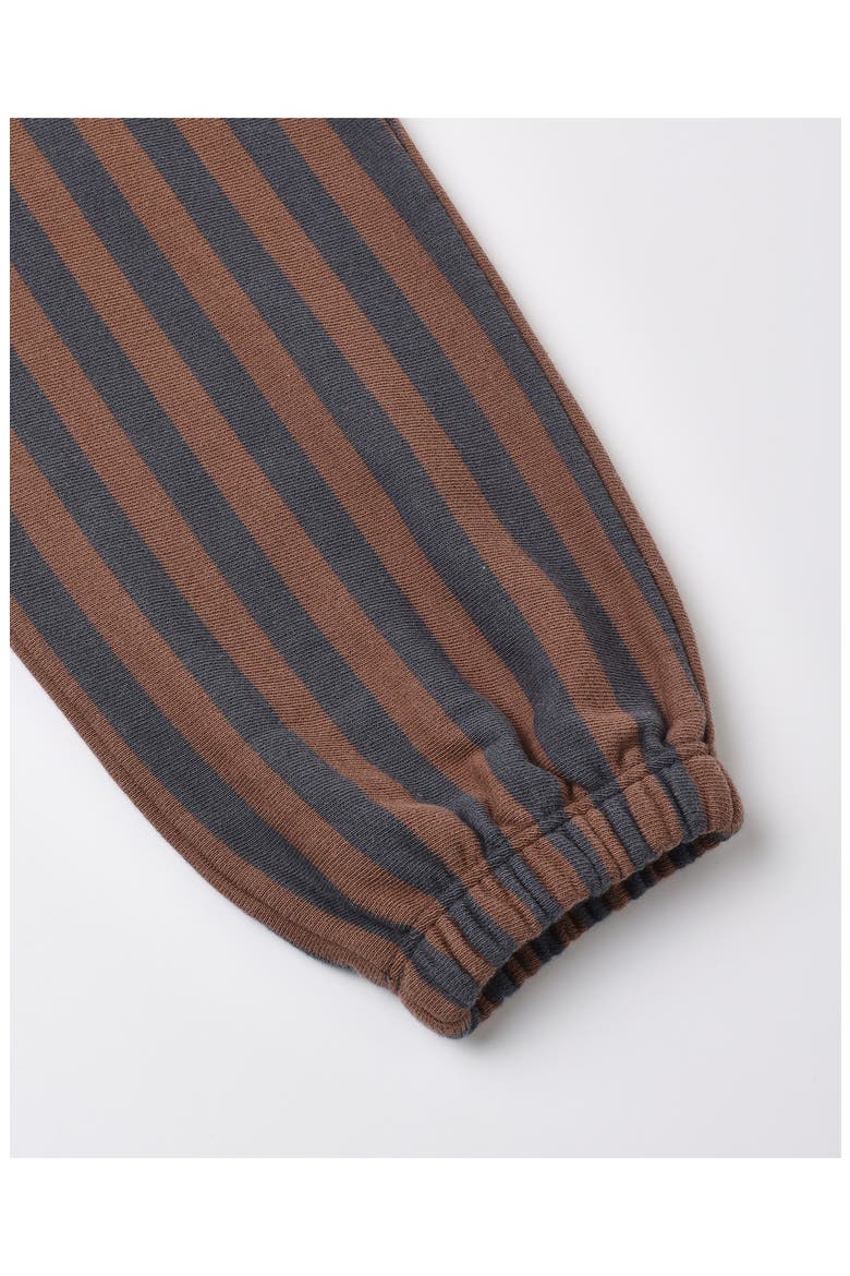 Relaxed Striped Joggers, Alternate, color, MIDNIGHT