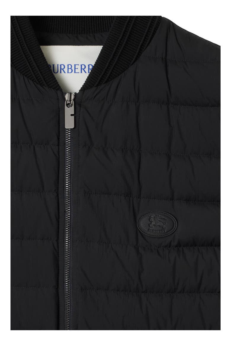 Nylon Puffer Gilet, Alternate, color, Black