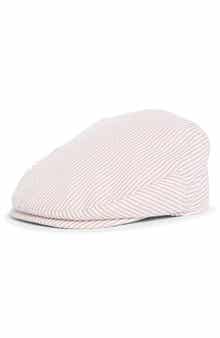 Brooks Brothers Ivy Stripe Seersucker Newsboy Cap