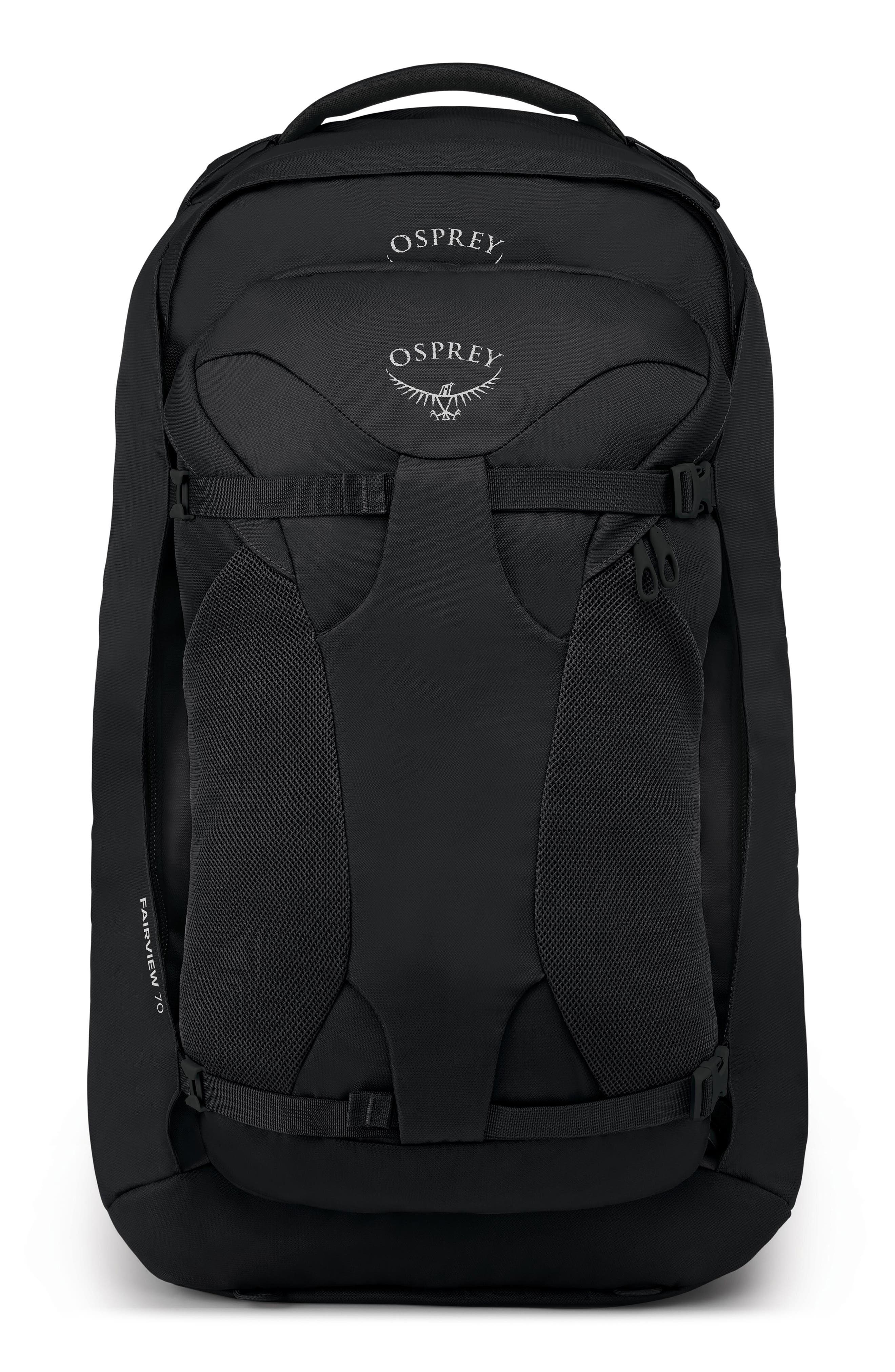 Osprey Fairview 70-Liter Women's Travel Backpack, Main, color, Black