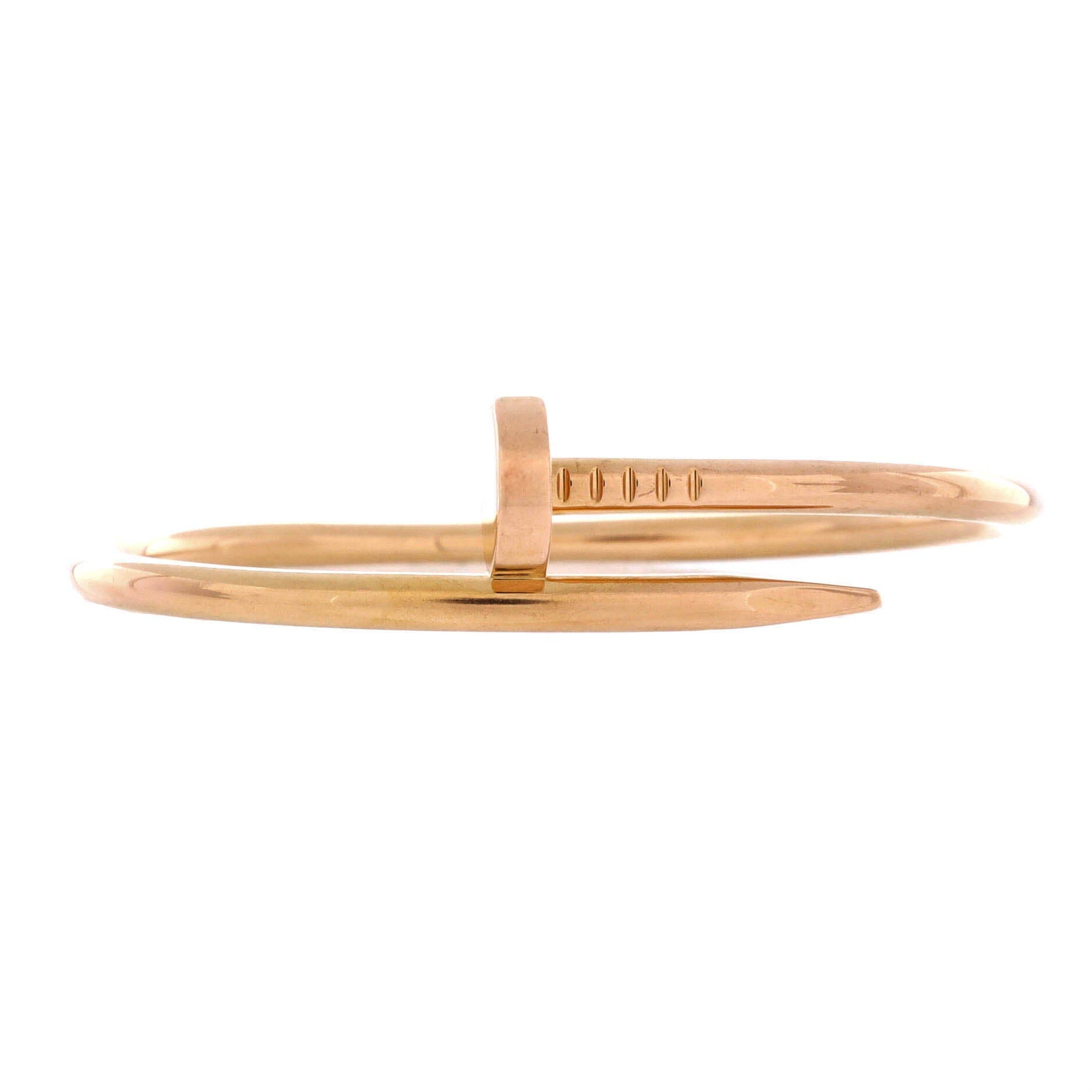 Juste un Clou Bracelet 18K Rose Gold Classic, Main, color, Metallic Gold
