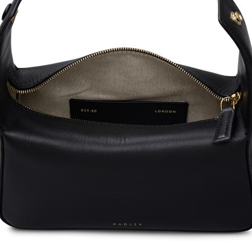 Radley De Beauvoir Small Ziptop Satchel Bag In Black