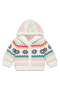 Baby Boys' Organic Intarsia Crew Neck Sweater with Elbow Patches, Infant