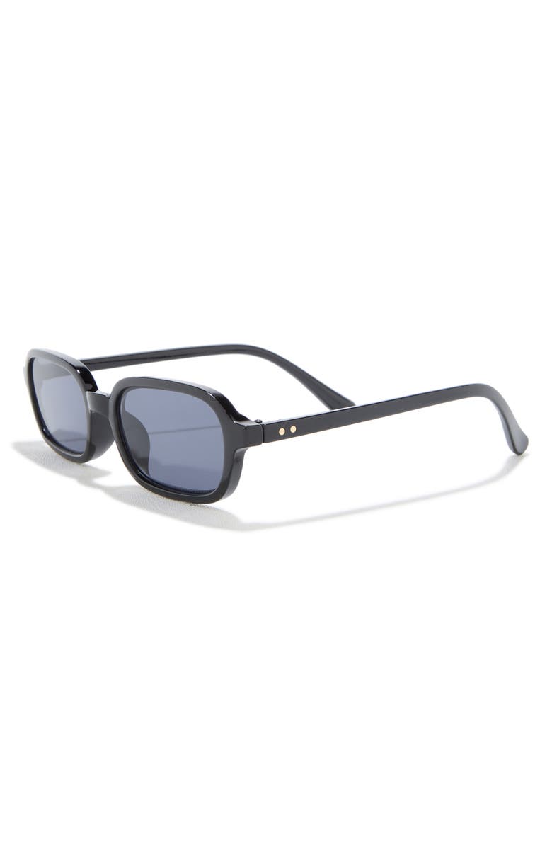 BP. Gradient Square Sunglasses, Alternate, color, Black