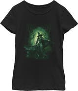 Wicked: For Good Girls Wicked For Good Elphaba Green Forest T Shirt