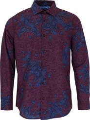 Lords of Harlech Nigel Button-Up Shirt