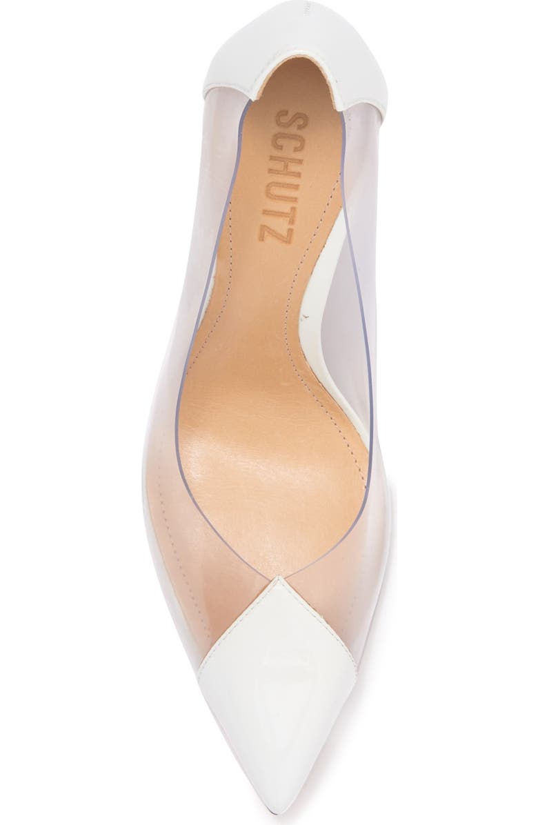 Schutz Cendi Leather Stiletto Pump, Alternate, color,