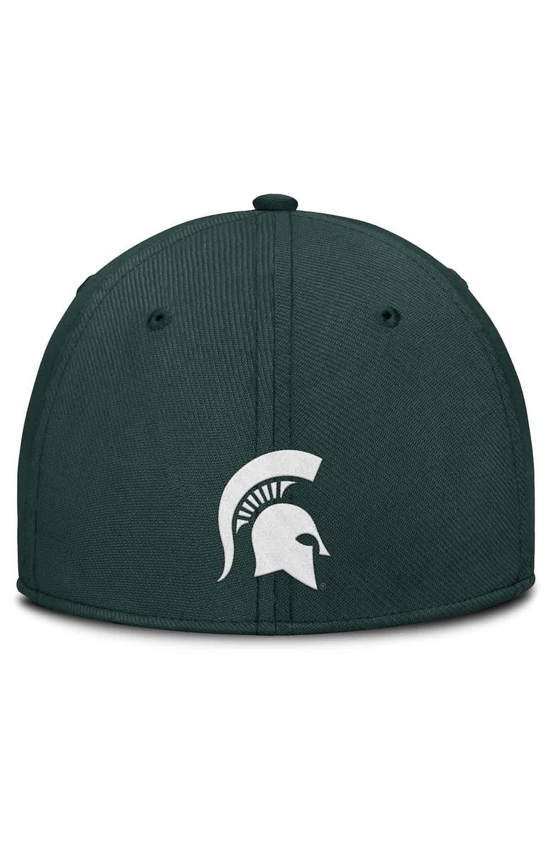 Nike Men's Nike Green Michigan State Spartans Local Swoosh Flex Hat, Alternate, color, 