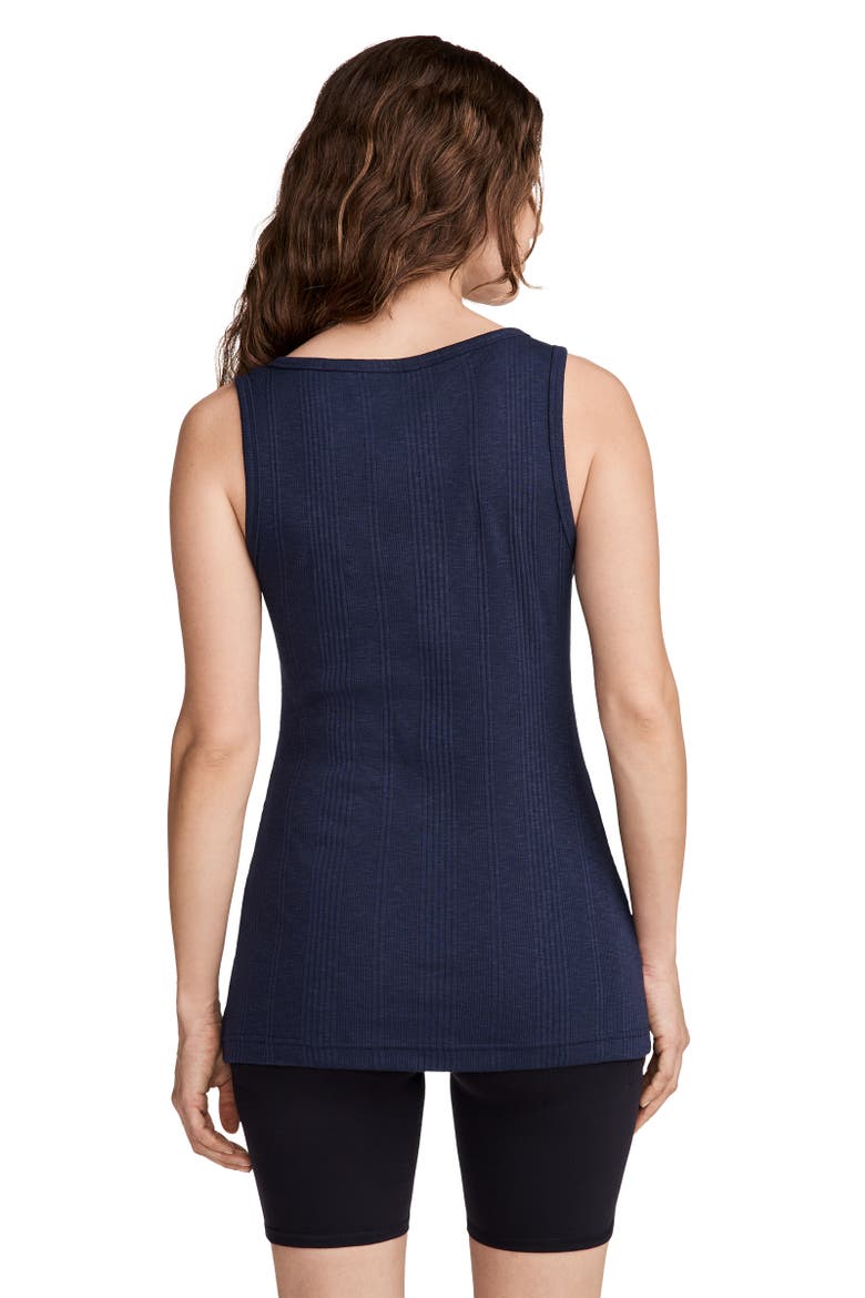 Women's Rib Tank, Alternate, color, Jockey Blue