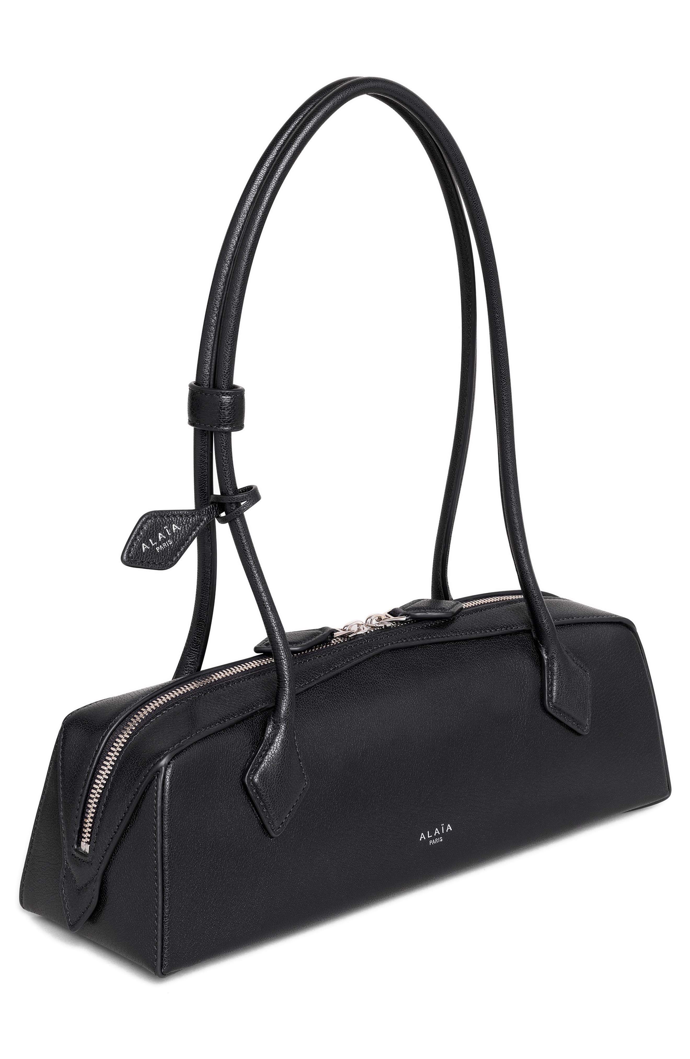 Alaïa Le Teckel Medium Shoulder Bag, Alternate, color, 