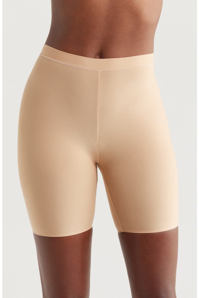 DreamSeam Long Boyshorts, Main, color, LATTE