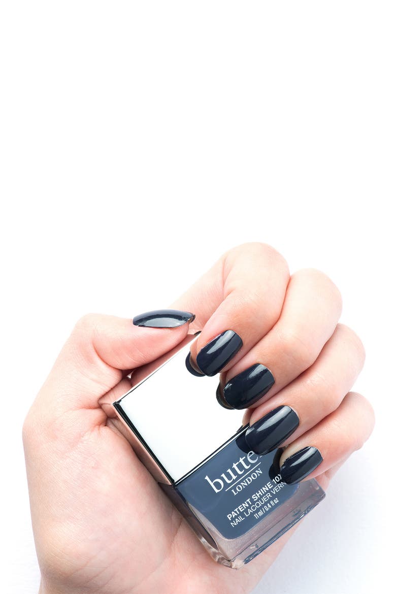 'Patent Shine 10X®' Nail Lacquer, Alternate, color, NAVY
