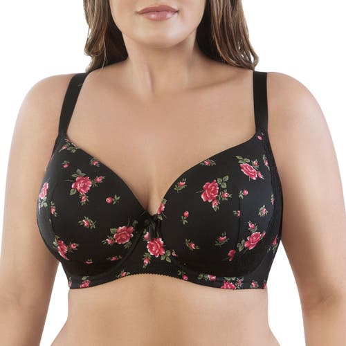 Parfait Casey Plunge Molded T-shirt Bra In Black