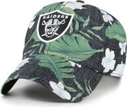'47 Men's '47 Black Las Vegas Raiders Beach Side Clean Up Adjustable Hat