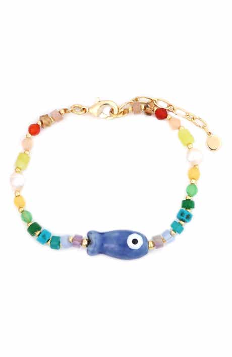 Panacea Beaded Fish Bracelet