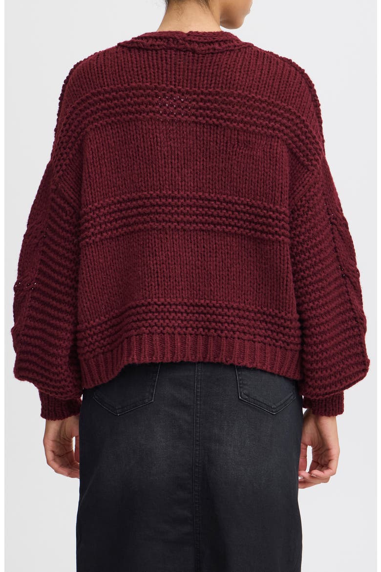 V-Neck Cardigan, Alternate, color, PORT ROYAL