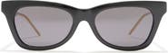 Gucci 53mm Cat Eye Sunglasses