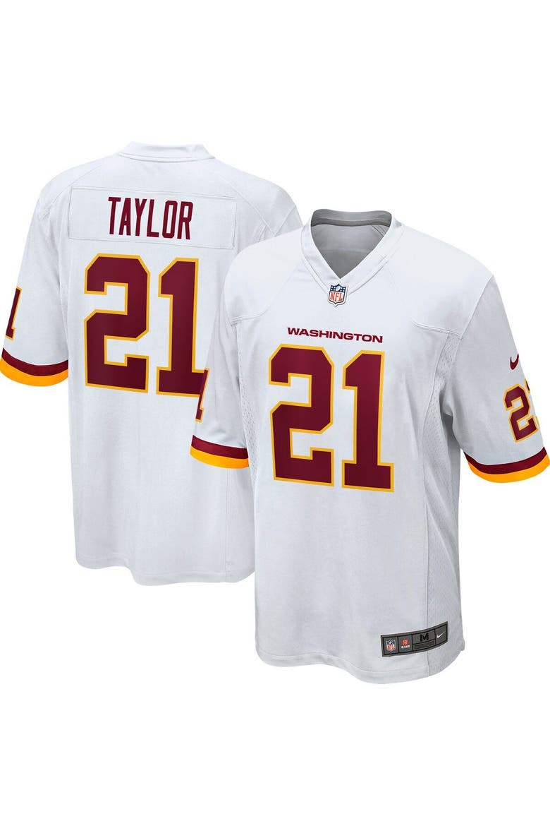 Men's Nike Sean Taylor White Washington Football Team Retired Player Team Game Jersey, Main, color, White