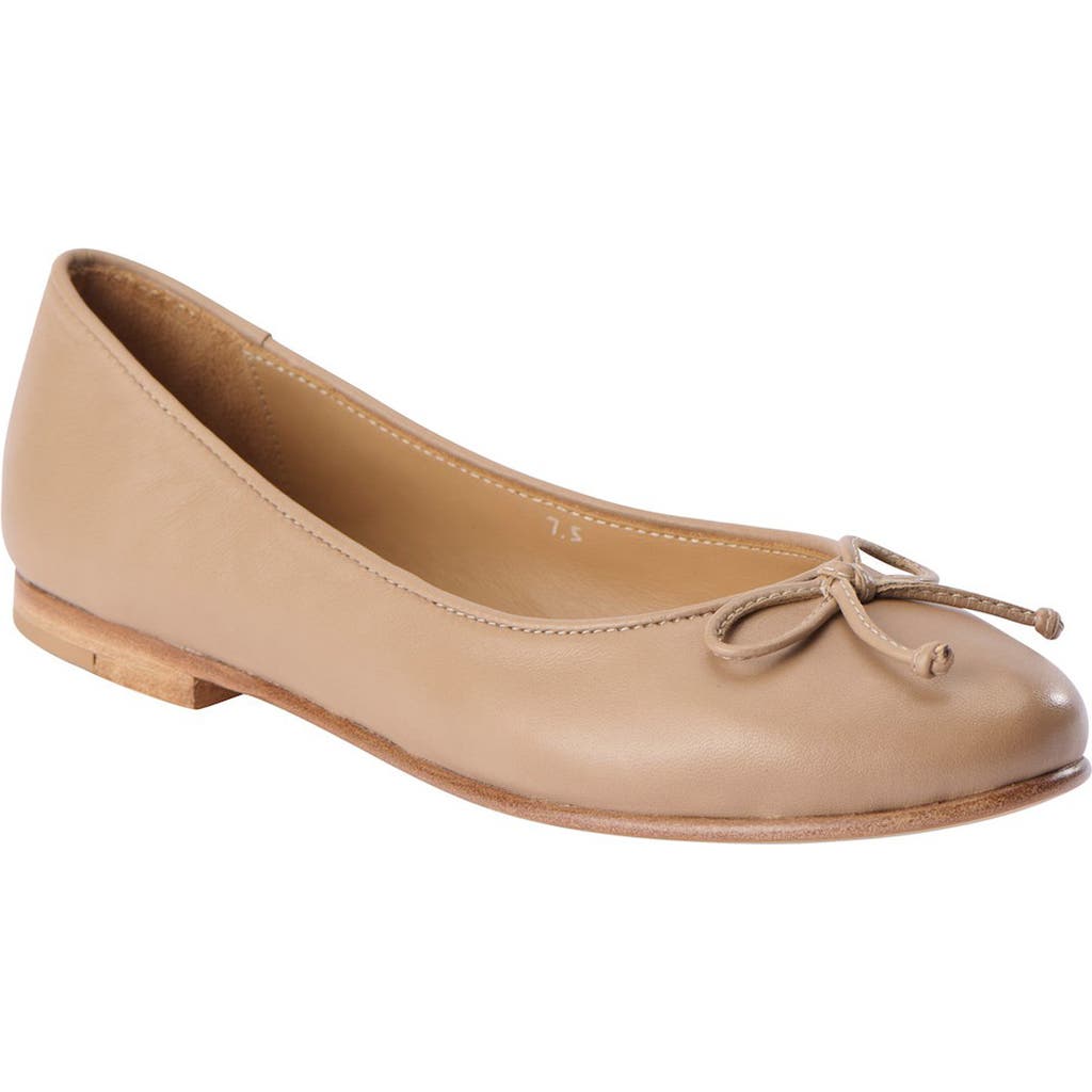 Nisolo Bea to Go Ballet Flat in Almond