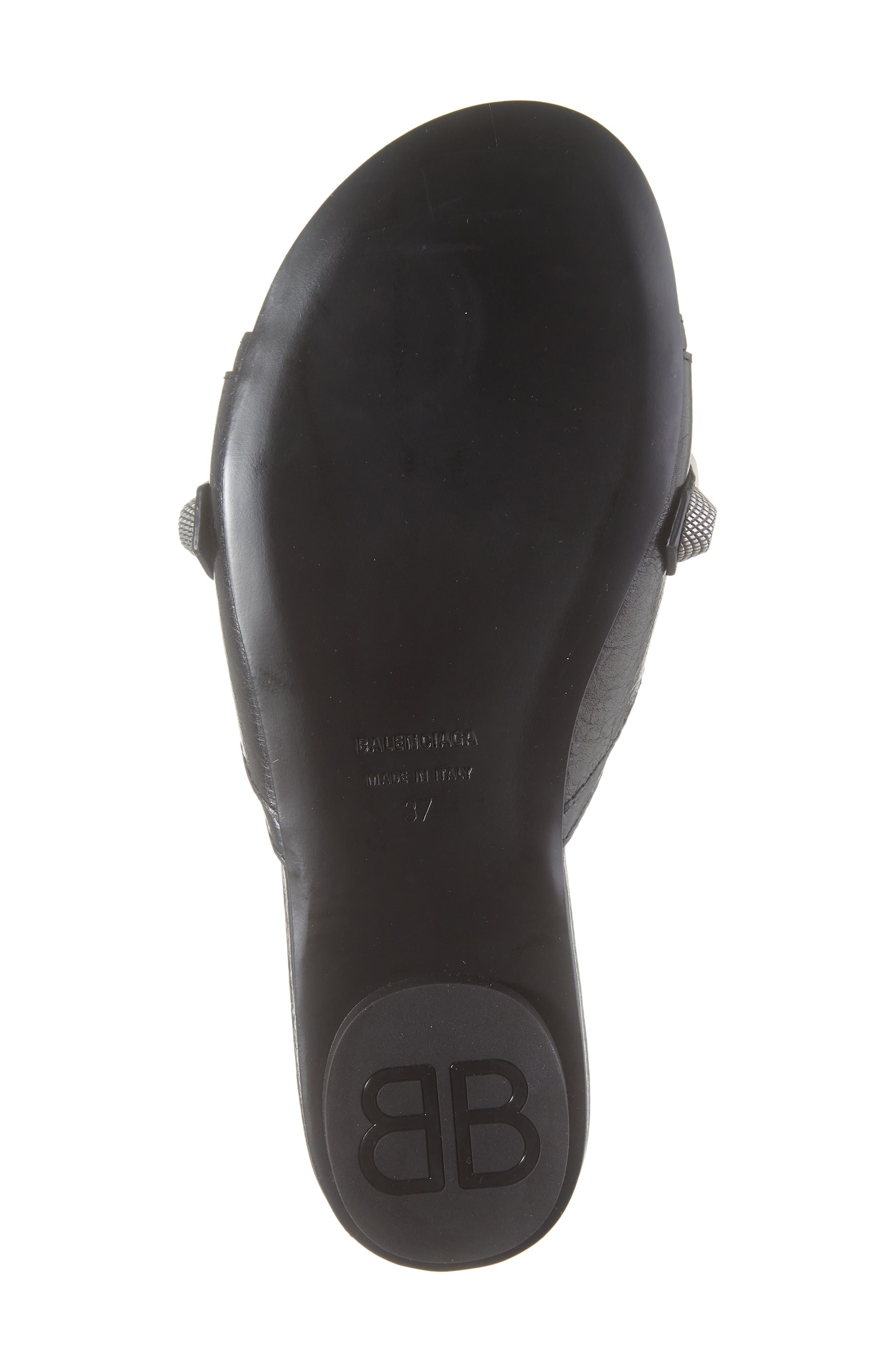 Balenciaga Le Cagole Slide Sandal, Alternate, color, 